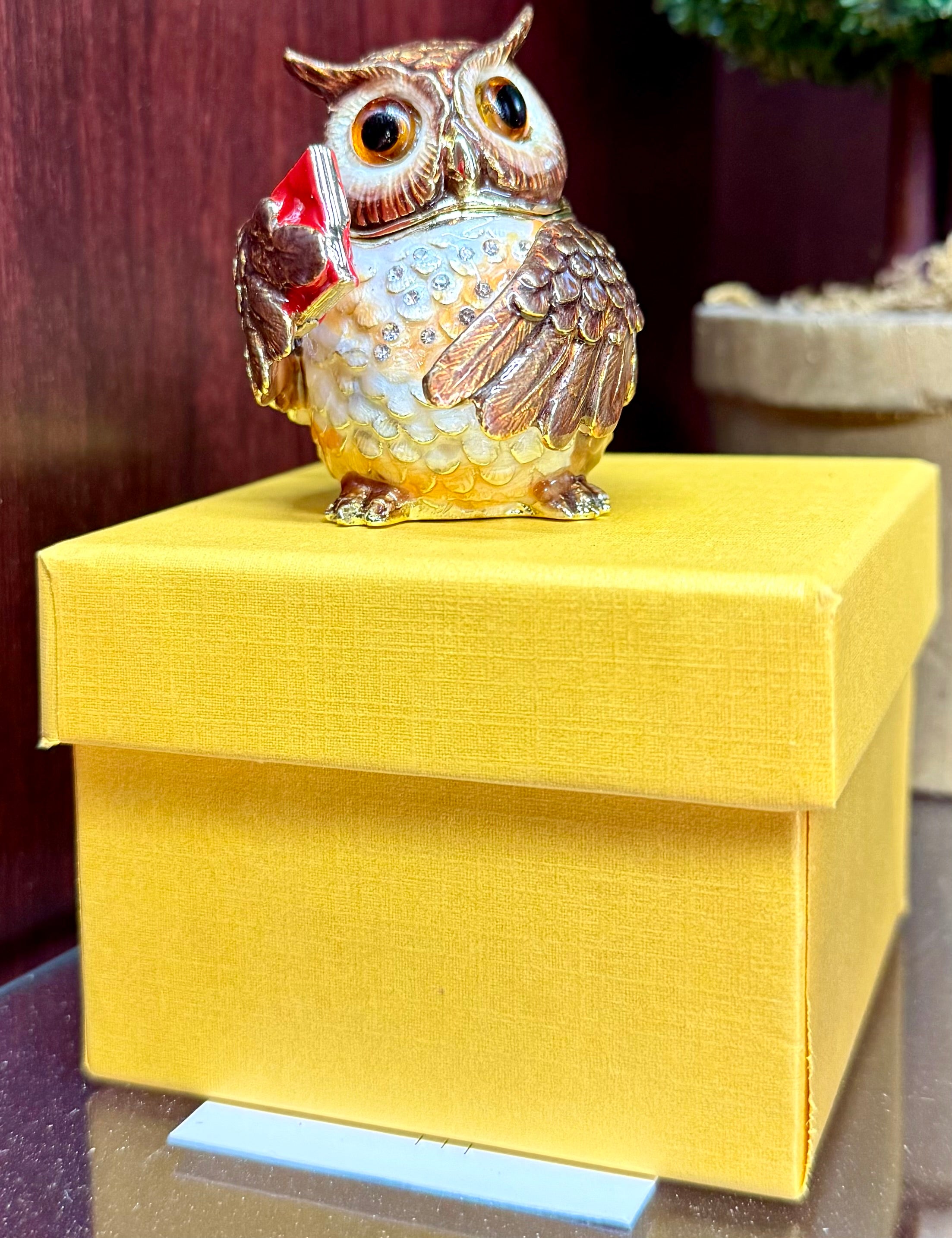 Enameled Bird Box