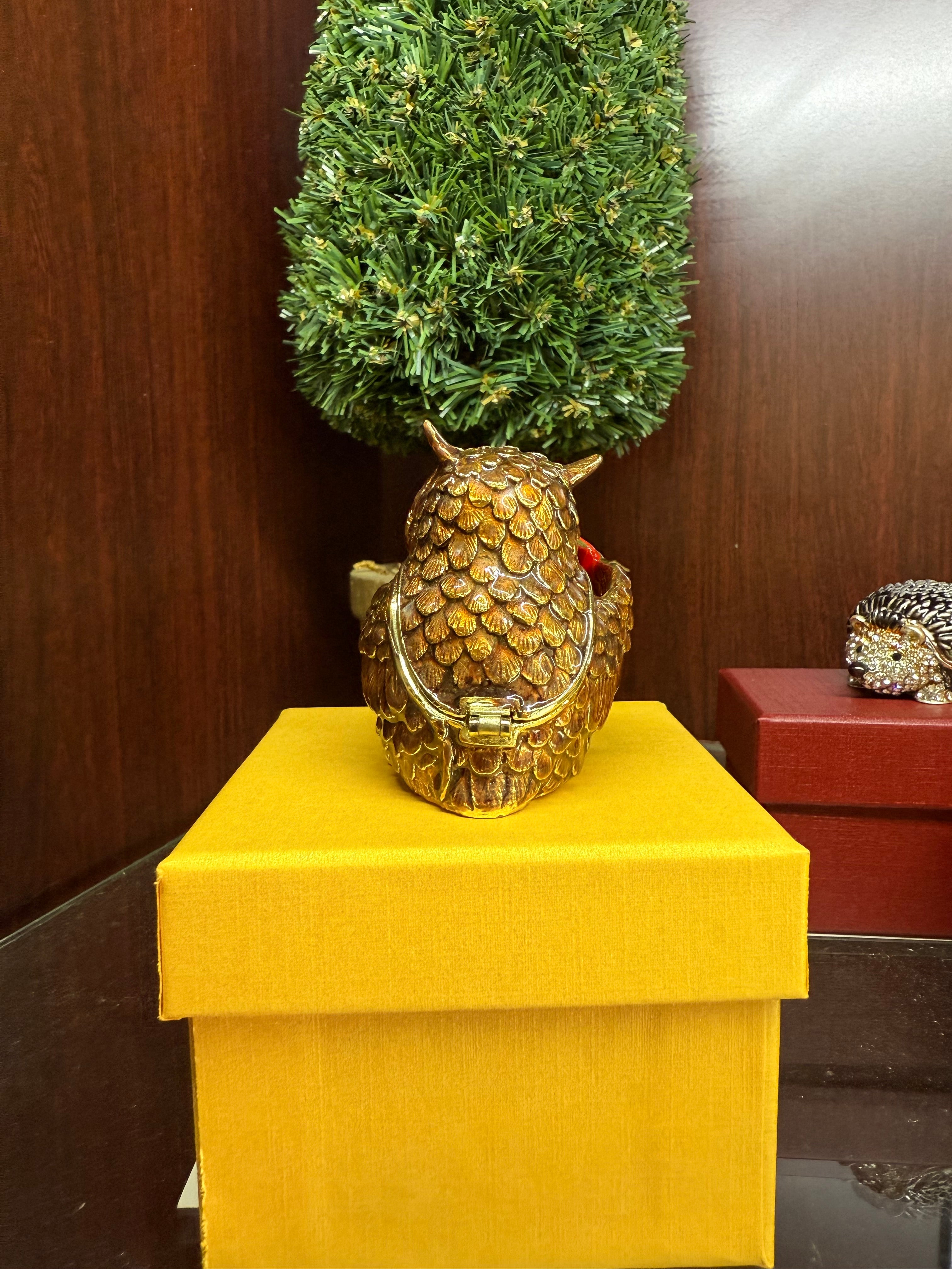 Enameled Bird Box