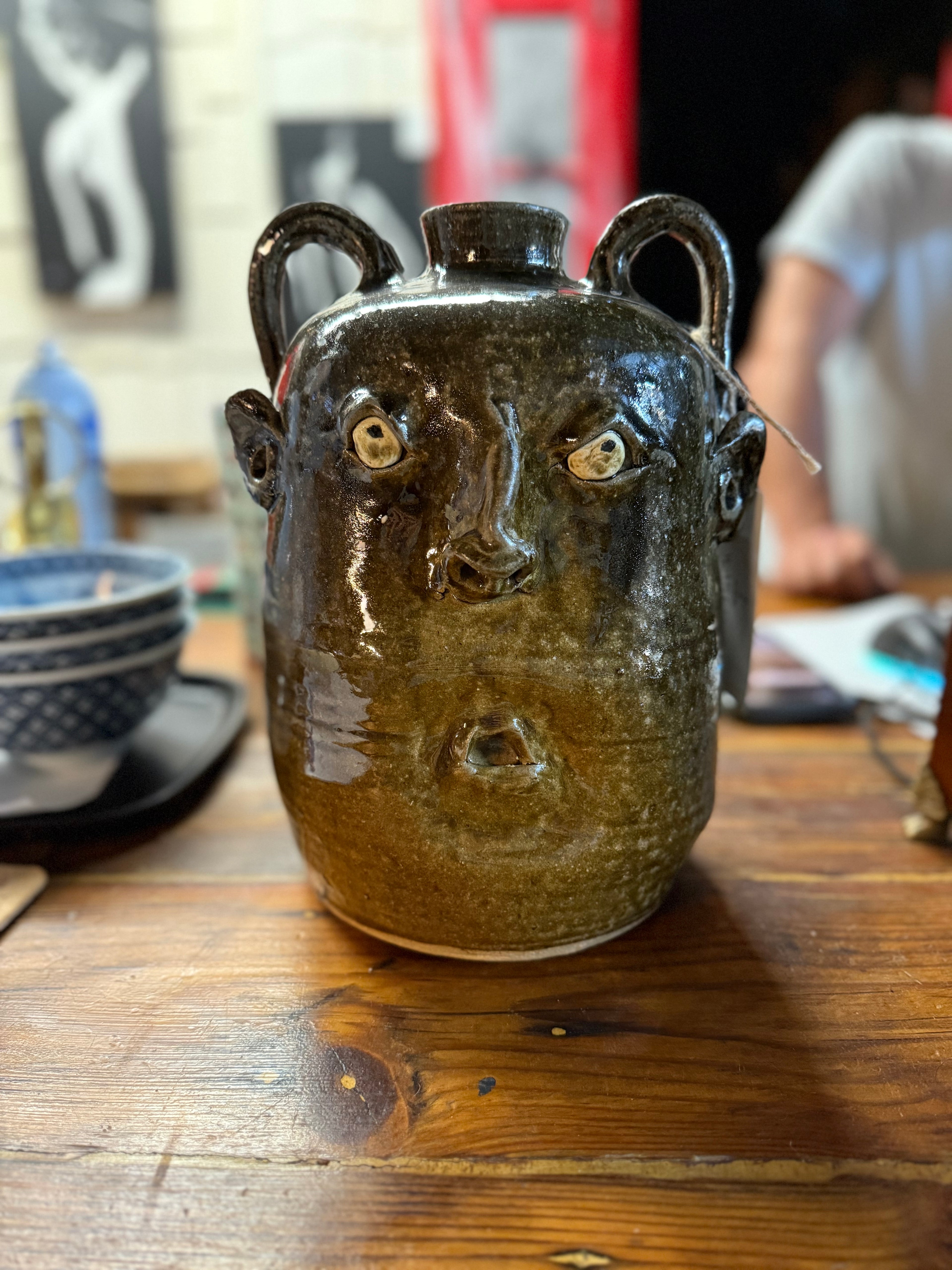 David Meader’s untitled Face Jar