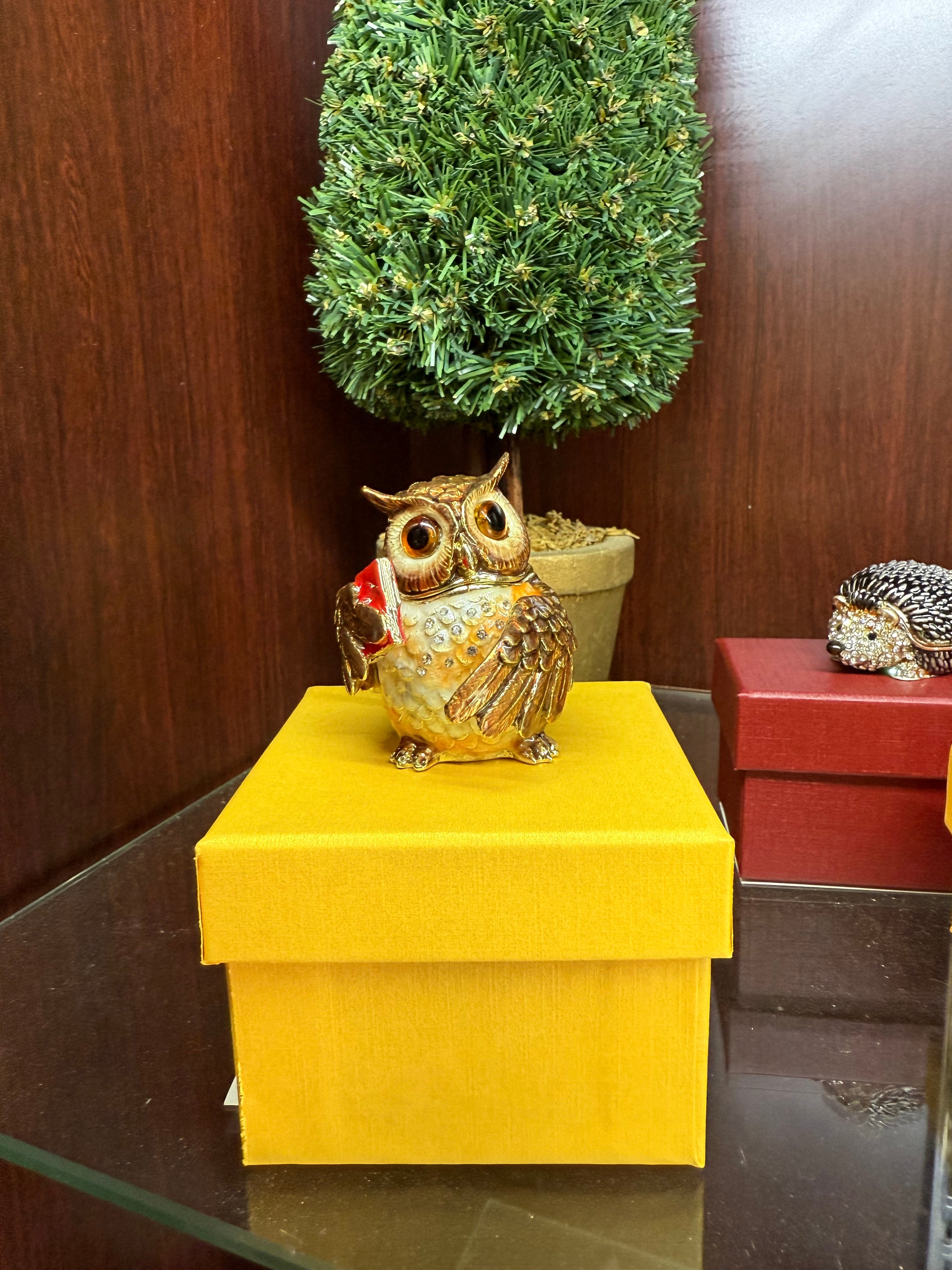 Enameled Bird Box