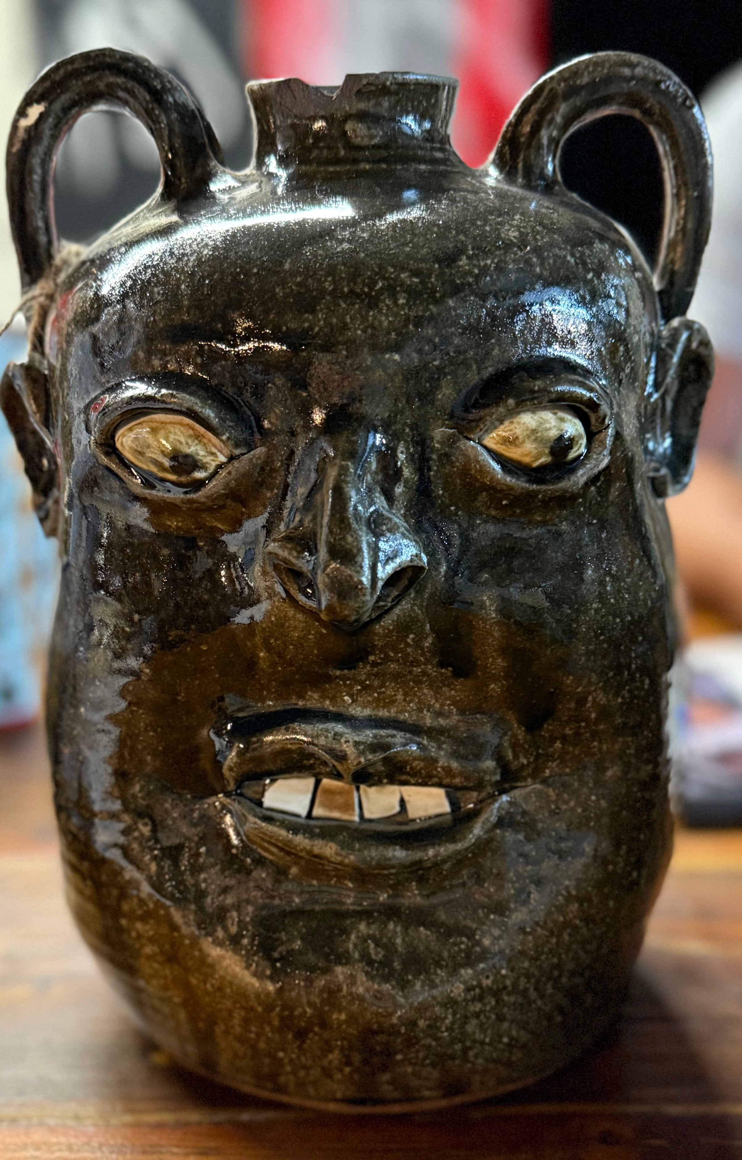 David Meader’s untitled Face Jar