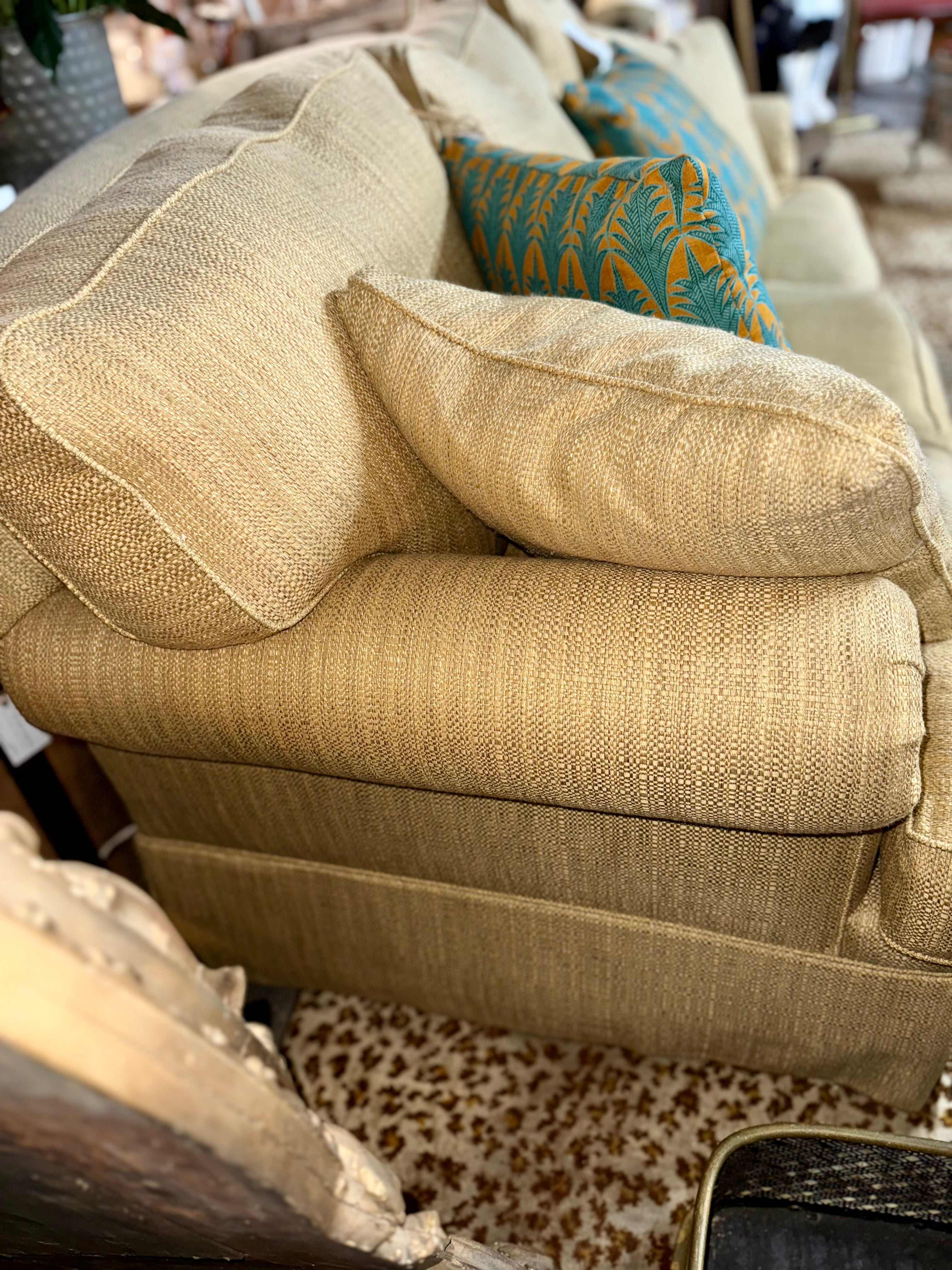 Vintage Hancock & Moore Down Sofa